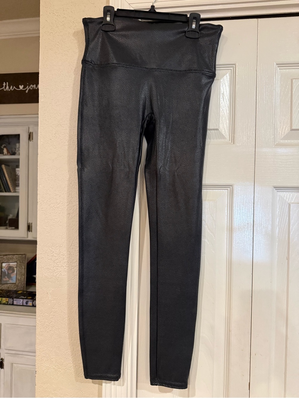 Spanx Python Textured Leggings